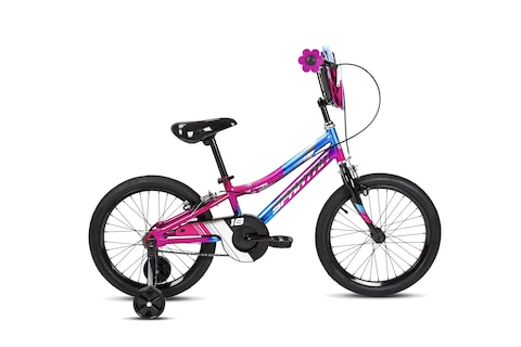 Spartan 18&quot; Twilight Bicycle - bike for kids age 5 to 12 yrs with Training Wheels