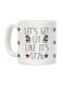 muGGyz Try Doing Whatever Isaac Said First Place Coffee Mug White 325ml