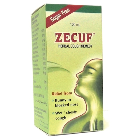 Zecuf Syrup Sugar Free 100ml