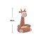 ALISSA-Cute Kids Sofa Chair Baby Non-slip Armchair Animal Design Giraffe Lazy Sofa Toddle, Brown.