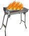Biki Bbq Portable Barbecue Grill With Stand For Outdoor