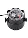 Outad - LED Crystal Voice Control Magic Ball Stage Light Black/Clear