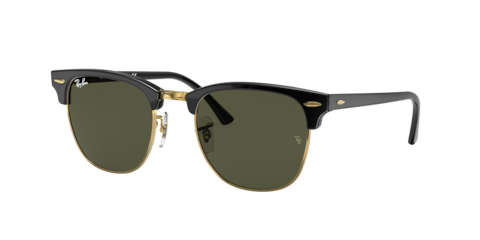 Ray-Ban Full Rim Polarized Clubmaster Sunglasses RB3016 W0365