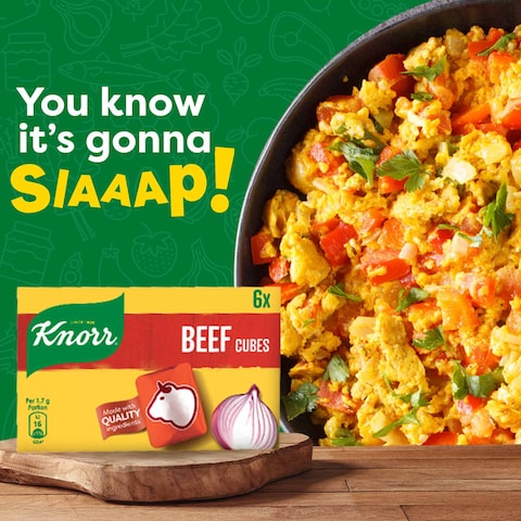Knorr Soft Beef Cubes  8g X 6pieces