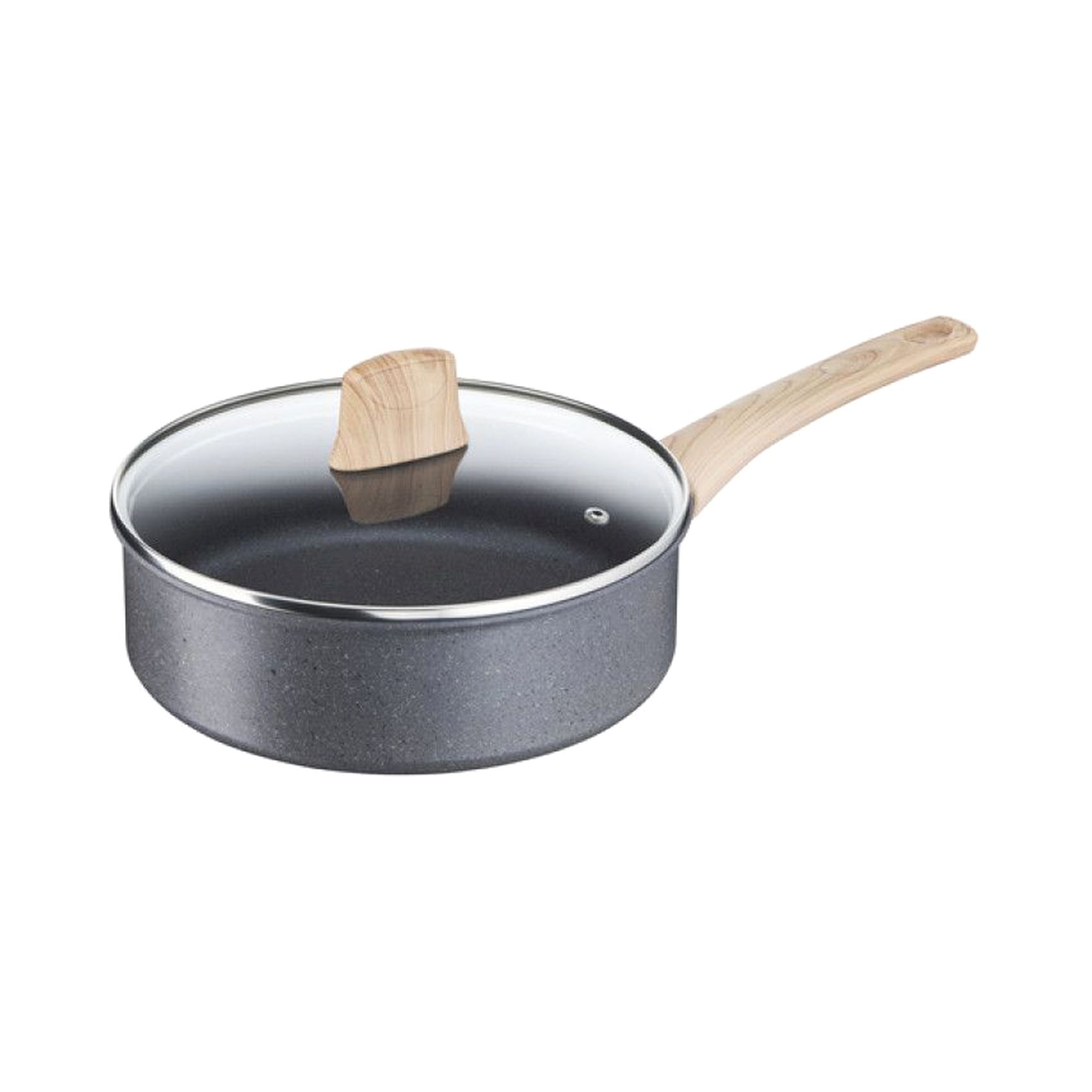 Tefal Natural Force Frying Pan With Lid 24cm