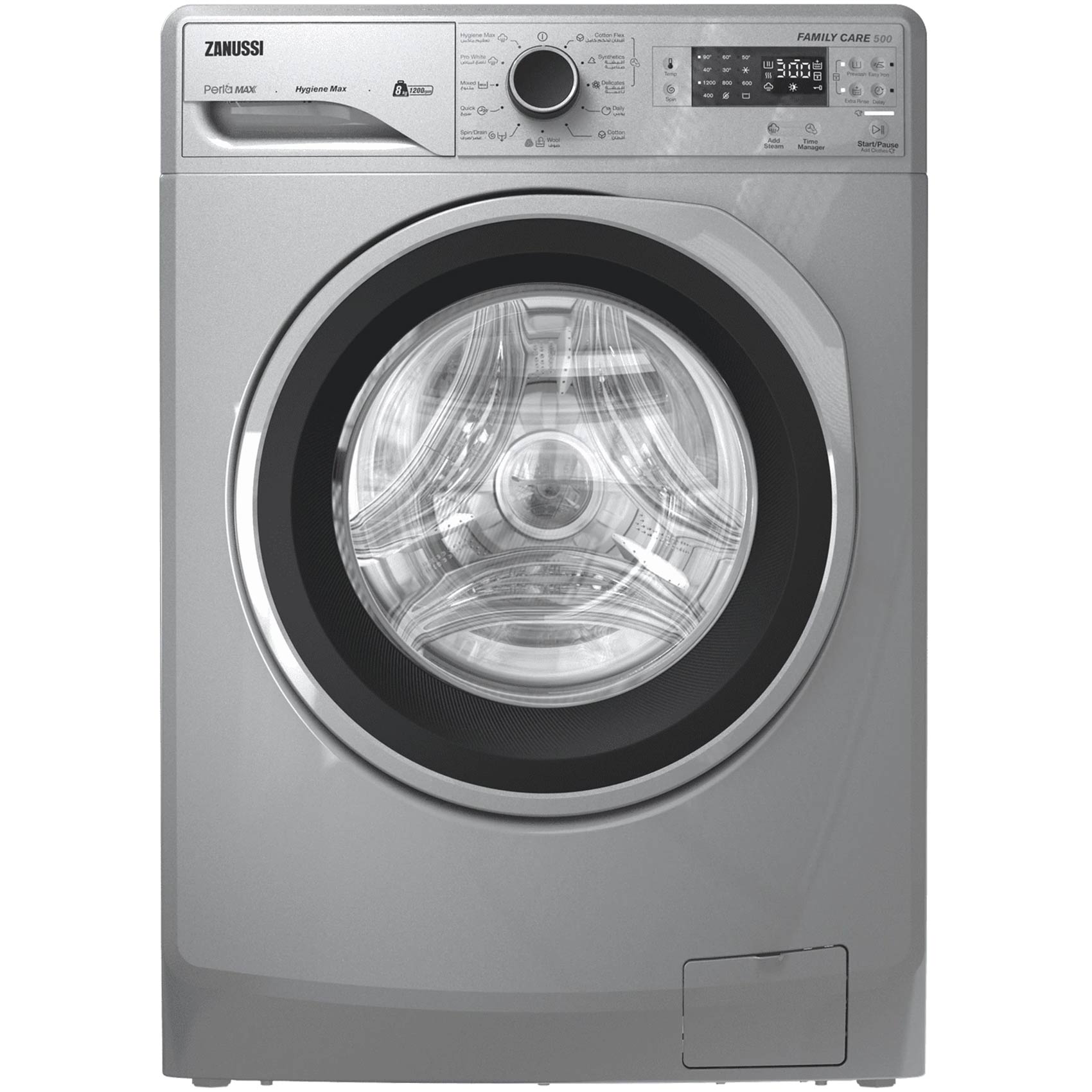 Buy Zanussi Perlamax Front Loading Washing Machine 8 Kg Digital