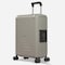 Eminent Vertica Hard Case Travel Bag Cabin Luggage Trolley Polypropylene Lightweight Suitcase 4 Quiet Double Spinner Wheels With Tsa Lock B0006 Grey