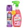 Carrefour All Purpose Disinfectant Spray Lavender 450ml With Antibac Disinfectant Cleaner Kitchen Rose 500ml