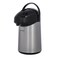 Krypton 2.5L Stainless Steel Airpot Flask - Coffee Heat Insulated Thermos, Keeping Hot/Cold Retention, Double-Wall Glass Liner For Coffee, Hot Water, Tea, Beverage