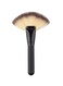 Cytheria Large Fan Shape Make-Up Foundation Brush Black
