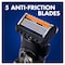 Gillette Proglide 5 Razor With 2 Blades Black 3 PCS