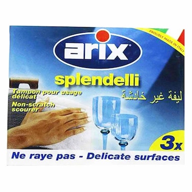 Arix Non Scratch Scourer 3 pcs