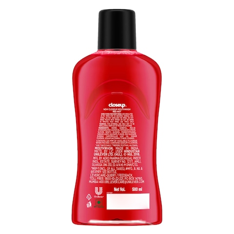 CloseUp Red Hot Mouthwash 500ml
