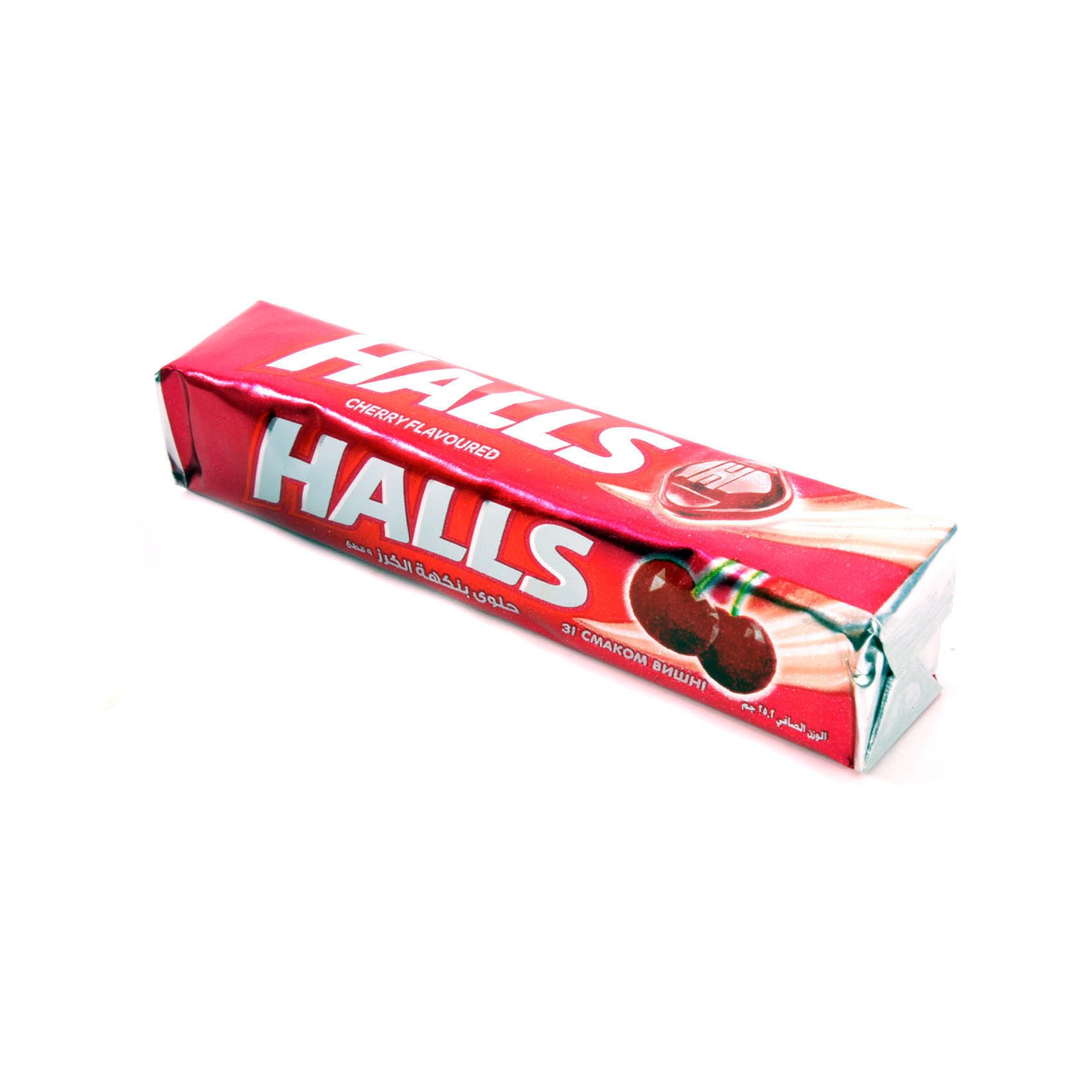 Halls  Candy Cherry Flavoured 25g