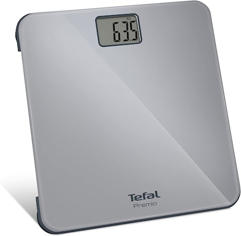 Tefal Electronic Square Grey Bathroom Scale,PP1220V0, Premio