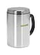 Royalford Travel Mug Silver/Black 350Ml