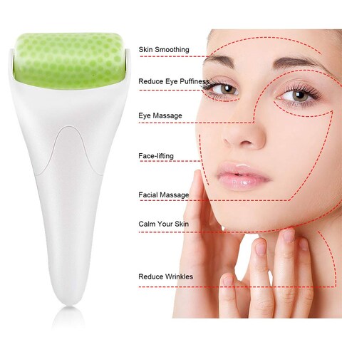 Ice Roller Skin Cool Derma Roller Massager for Face Body Massage