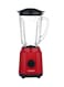 Sonashi 2-In-1 Jar And Mill Blender Countertop Juicer And Blender 550 W SB-154 Red