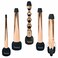 Rush Brush - 5-In-1 Hair Curler Set - Gold - RB51400