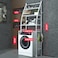 Generic-CK823 3 Tier Bathroom Laundry Washing Machine Shelf Rack White