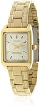 Casio - Women's White Dial Stainless Steel Band Watch - LTP-V007G-9