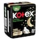 Kotex Natural Maxi Protect Thick Pads, 100% Cotton Pad, Overnight Protection Sanitary Pads with Wings, 22 Sanitary Pads