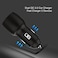 Triple OG TOG CC1 Car Charger, Dual USB Car Charger With Type C Cable, Compatible With Samsung, Oneplus, Huawei, Lenovo, HP, Asus, Ace, Xiaomi, etc.