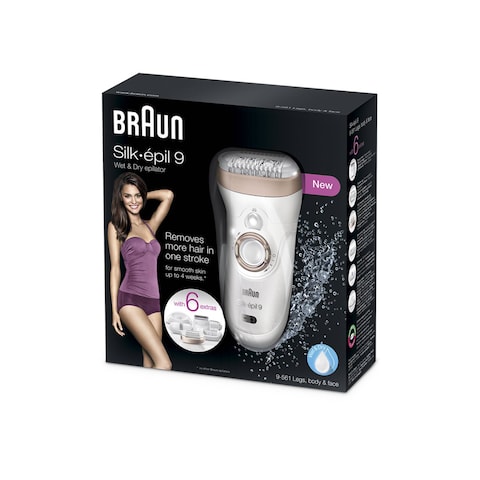 Braun Silk Epil 9 Epilator 9-561 White