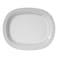Servewell Checkers Platter White 31x25cm
