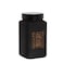 Square Canister-Kitchen Love 2Litre-Black