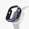 Levelo Amor Pro Case Soft Adjustable, Replacement, Crystal Designed, Matte PC Bumper Compatible With Apple Watch Ultra 49mm - (Pruple)