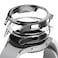 Ringke  - Samsung Galaxy Watch 4 44mm Case-  Slim Series-  Clear + Dark Chrome