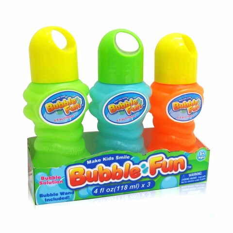 Power Joy Bubble Water Set 3 4Oz