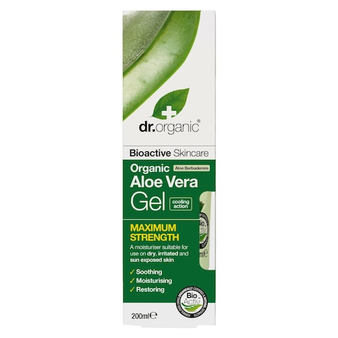 Dr.Organic Bioactive Skincare Organic Aloe Vera Maximum Strength Gel Green 200ml