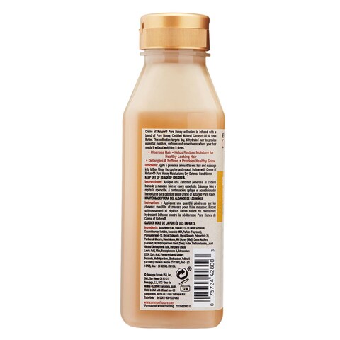 Creme Of Nature Pure Honey Moisturizing Dry Defense Shampoo 354ml