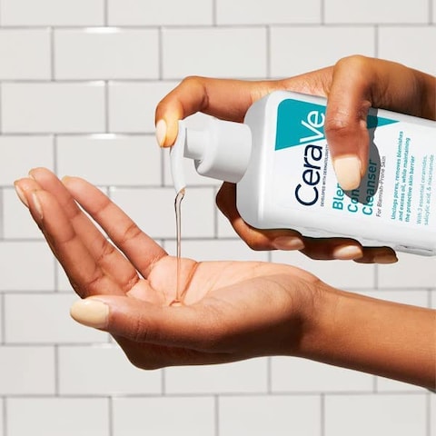 CeraVe Blemish Control Face Cleanser With 2% Salicylic Acid &amp; Niacinamide For Blemish-Prone Skin, 236ml