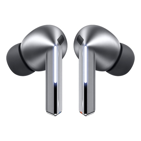 Samsung Galaxy Buds 3 Pro Truly Wireless Bluetooth In-Ear Earbuds With Charging Case Silver