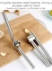 Generic 304 Stainless Steel Garlic Press Masher Silver 17.6 x 7 x 9cm