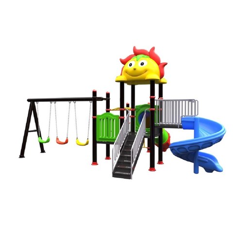 Children&#39;s Outdoor Large Combined Slide Amusement Park Toys