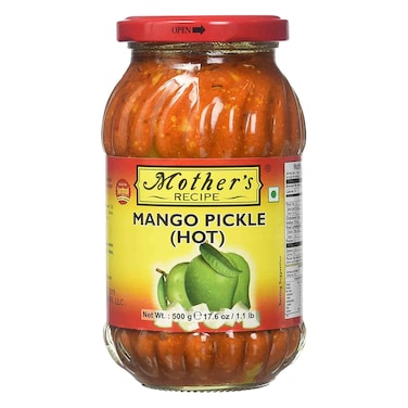 Mother&#39;s Recipe Hot Mango Pickle 500g