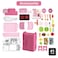 Little Story ROLE PLAY CHEF/KITCHEN/RESTAURANT TOY SET LUGGAGE CASE (41 Pcs) INBUILT LIGHT &amp; SOUND - Pink, 4-IN-1 Mode