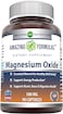 Amazing Nutrition Magnesium Oxide Supplement, 500mg, 90 Quick Release Capsules- Essential Mineral For Healthy Well-Being, Supports Energy Production, Supports Heart, Bone &amp; Digestive Health