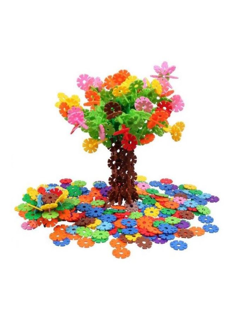 Buy Generic - 500-Piece Snowflakes Connect Interlocking Building Block ...
