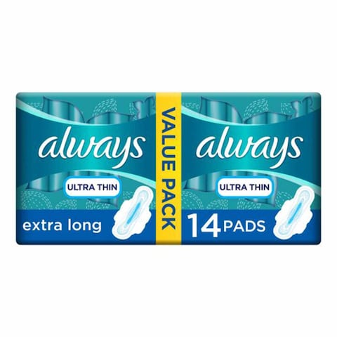 Always Ultra Extra Long 14 Pads