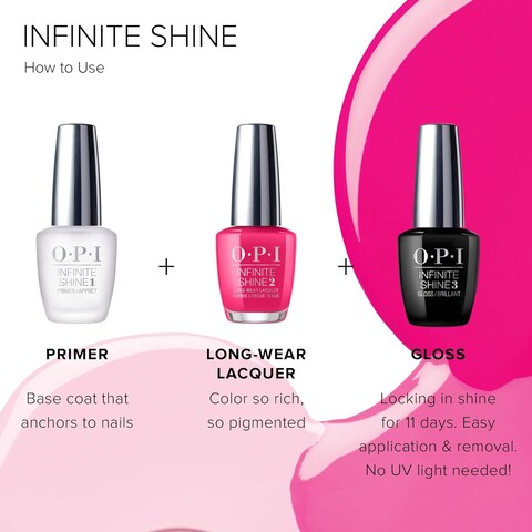 OPI Infinite Shine 2 Long-Wear Lacquer, Suzi-San Climbs Fuji-San, Green Long-Lasting Nail Polish, Tokyo Collection, 0.5 Fl Oz