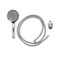 Geepas Gsw61086 Single Function Hand Shower - Portable Contemporary Design, Rainfall-Circular And Power Massage Functions For Soothing Shower Experience | 1 Year
