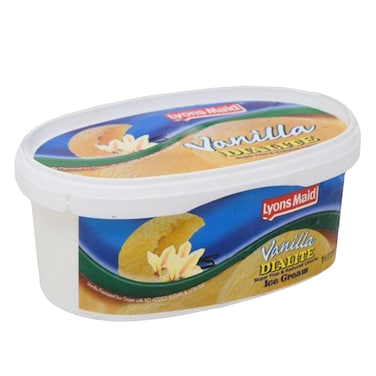 Lyons Maid Dialite Vanilla Ice Cream 1L Tub