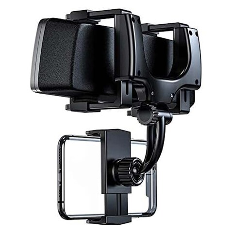 Hoco CA70 Pilot Car Mirror Mobile Holder - Black