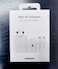 Samsung Travel Adapter 45W 3 pin with USB Type-C to Type-C Cable Super Fast Charging (White)