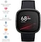 Fitbit Sense Smartwatch For Heart Health Stress Management &amp; Skin Temperature Trends - Carbon/Graphite Stainless Steel